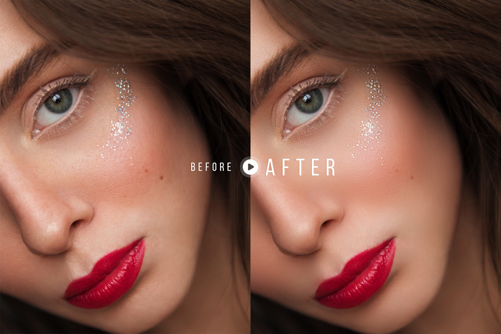 Soft Skin Easy Retouching Photoshop Action