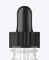 Clear Glass Dropper Bottle Mockup
