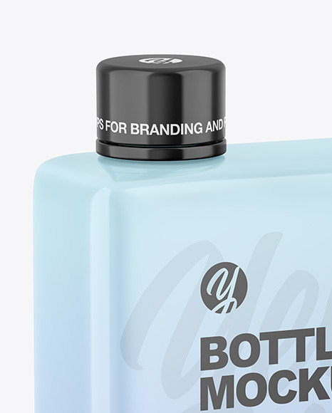 Glossy Bottle Mockup