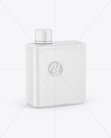 Glossy Bottle Mockup