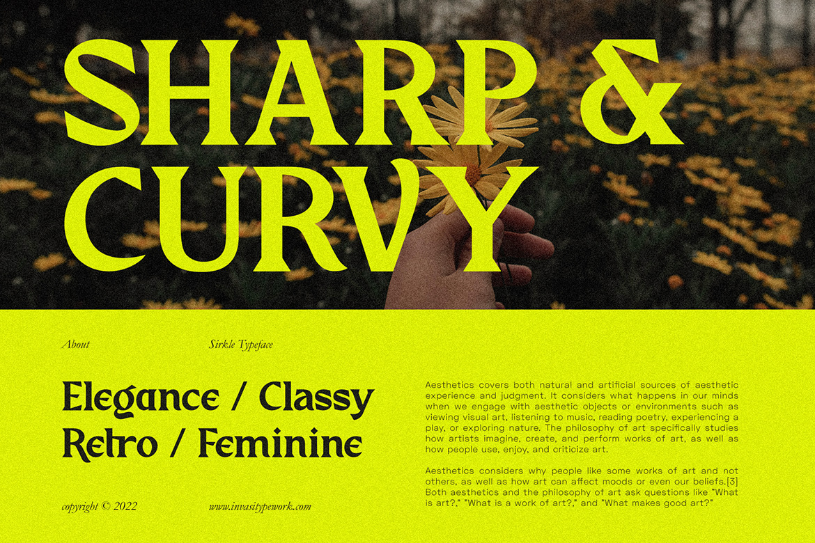 Sirkle - Semi Serif Display Sirkle - Semi Serif Display