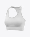 Women's Sports Bra Mockup - Half Side View