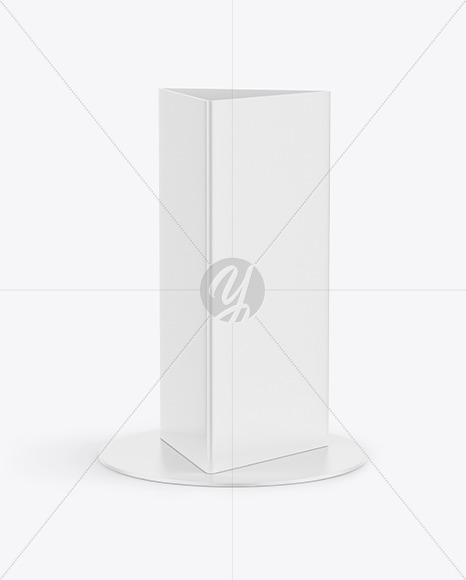 Plastic Table Tent Mockup