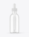 Clear Glass Dropper Bottle Mockup Clear Glass Dropper Bottle Mockup