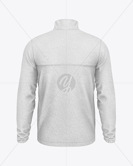 Men's Fleece Jacket Mockup