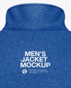 Men's Fleece Jacket Mockup