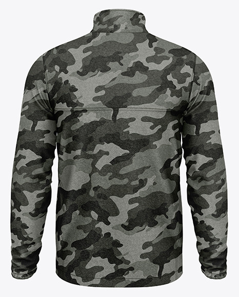 Men's Fleece Jacket Mockup