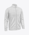 Men's Fleece Jacket Mockup