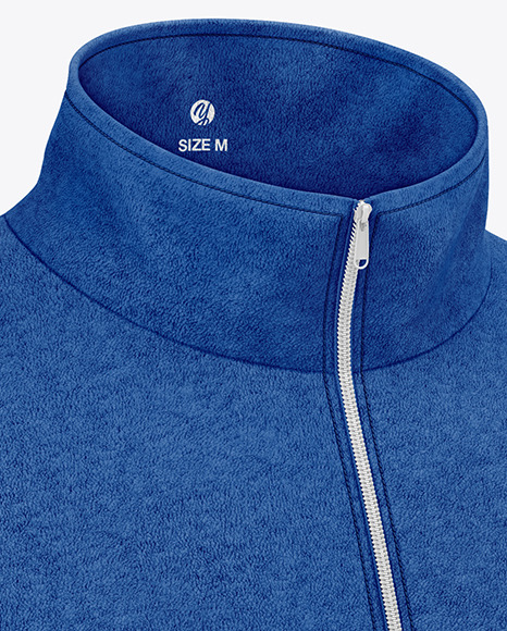 Men's Fleece Jacket Mockup