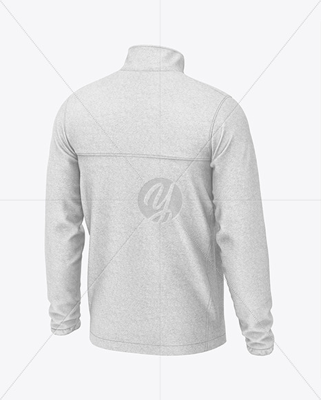 Men's Fleece Jacket Mockup