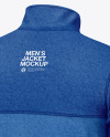 Men's Fleece Jacket Mockup