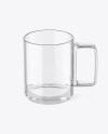 Clear Glass Mug Mockup