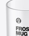 Frosted Glass Mug Mockup