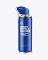 Glossy Spray Can w/Flexible Applicator Mockup