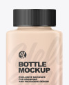 Matte Bottle W/ Box Mockup