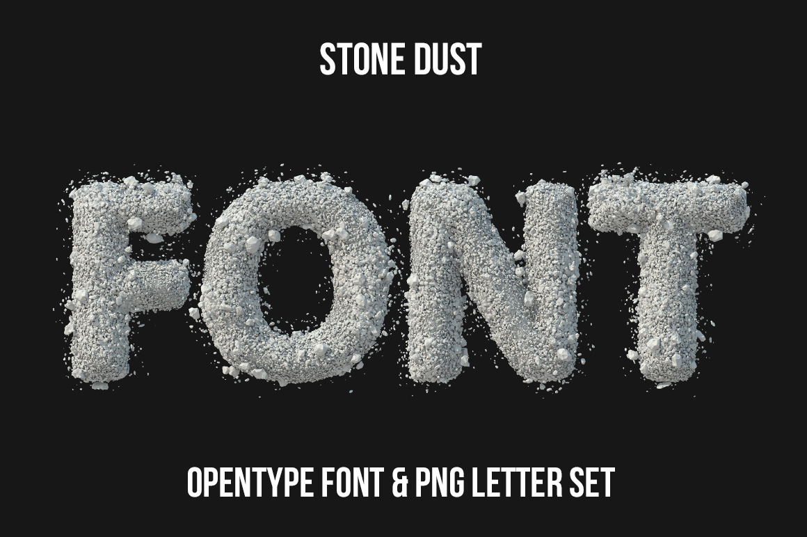 Stone Dust Font Stone Dust Font