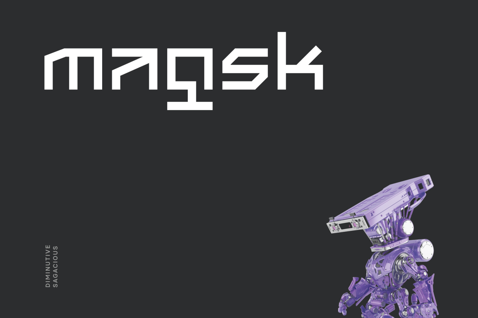 Magsk Futuristic Tech Font