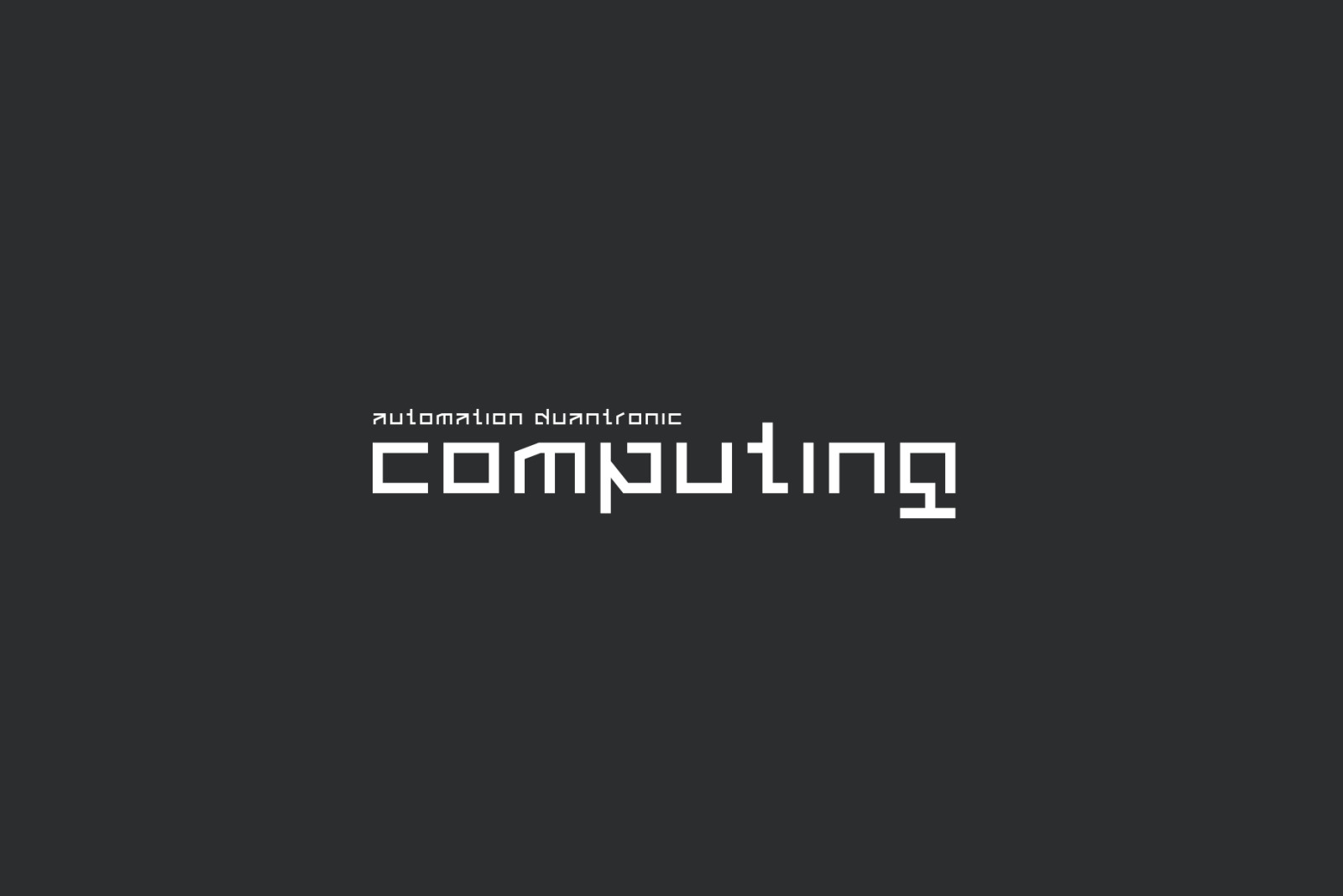 Magsk Futuristic Tech Font Magsk Futuristic Tech Font