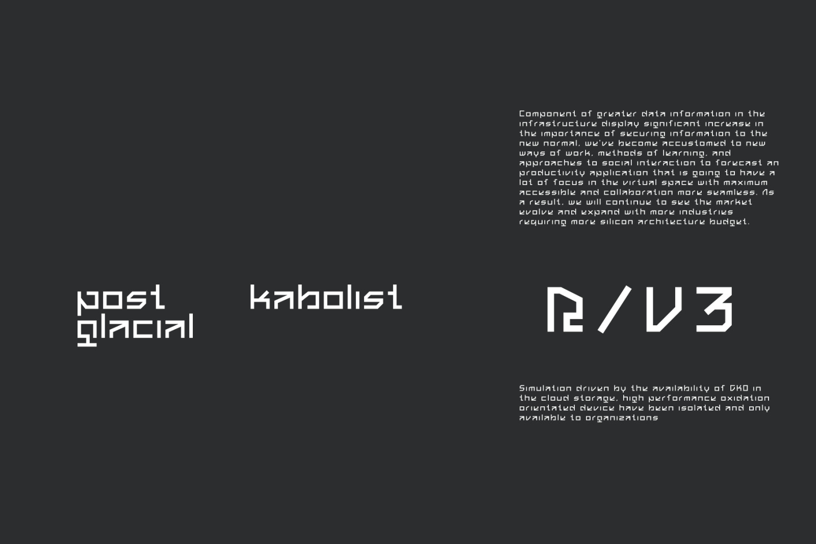 Magsk Futuristic Tech Font Magsk Futuristic Tech Font