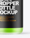 Frosted Glass Dropper Bottle Mockup