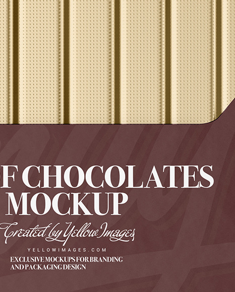 Box of Chocolates Mockup