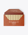 Kraft Paper Box of Chocolates Mockup