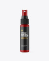 Glossy Spray Bottle Mockup