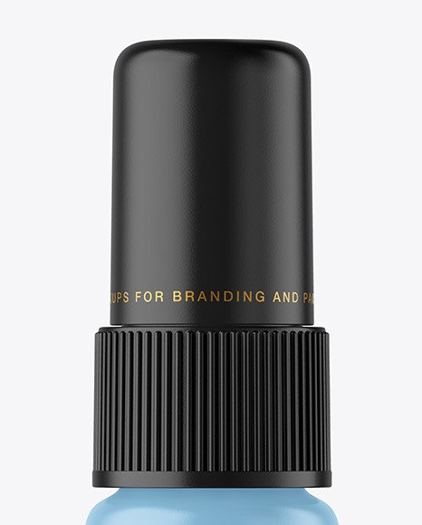 Matte Spray Bottle Mockup