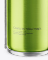 Metallic Spray Can w/Flexible Applicator Mockup