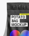 Potato Bag w/ Matte Label Mockup