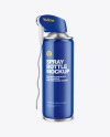 Glossy Spray Can w/Flexible Applicator Mockup