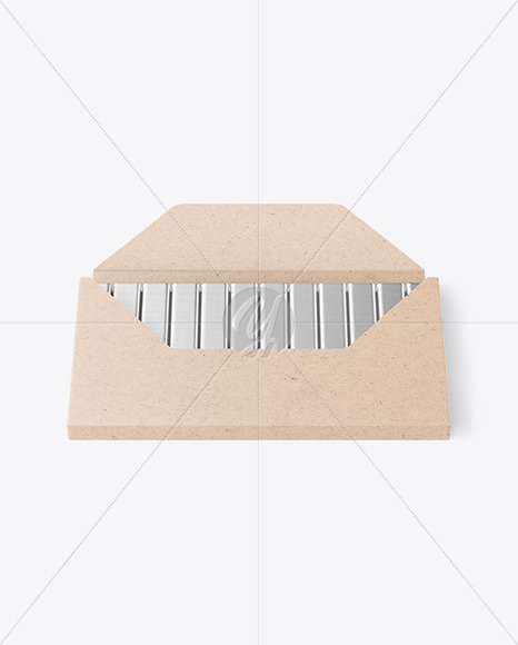 Kraft Paper Box of Chocolates Mockup