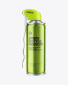 Metallic Spray Can w/Flexible Applicator Mockup