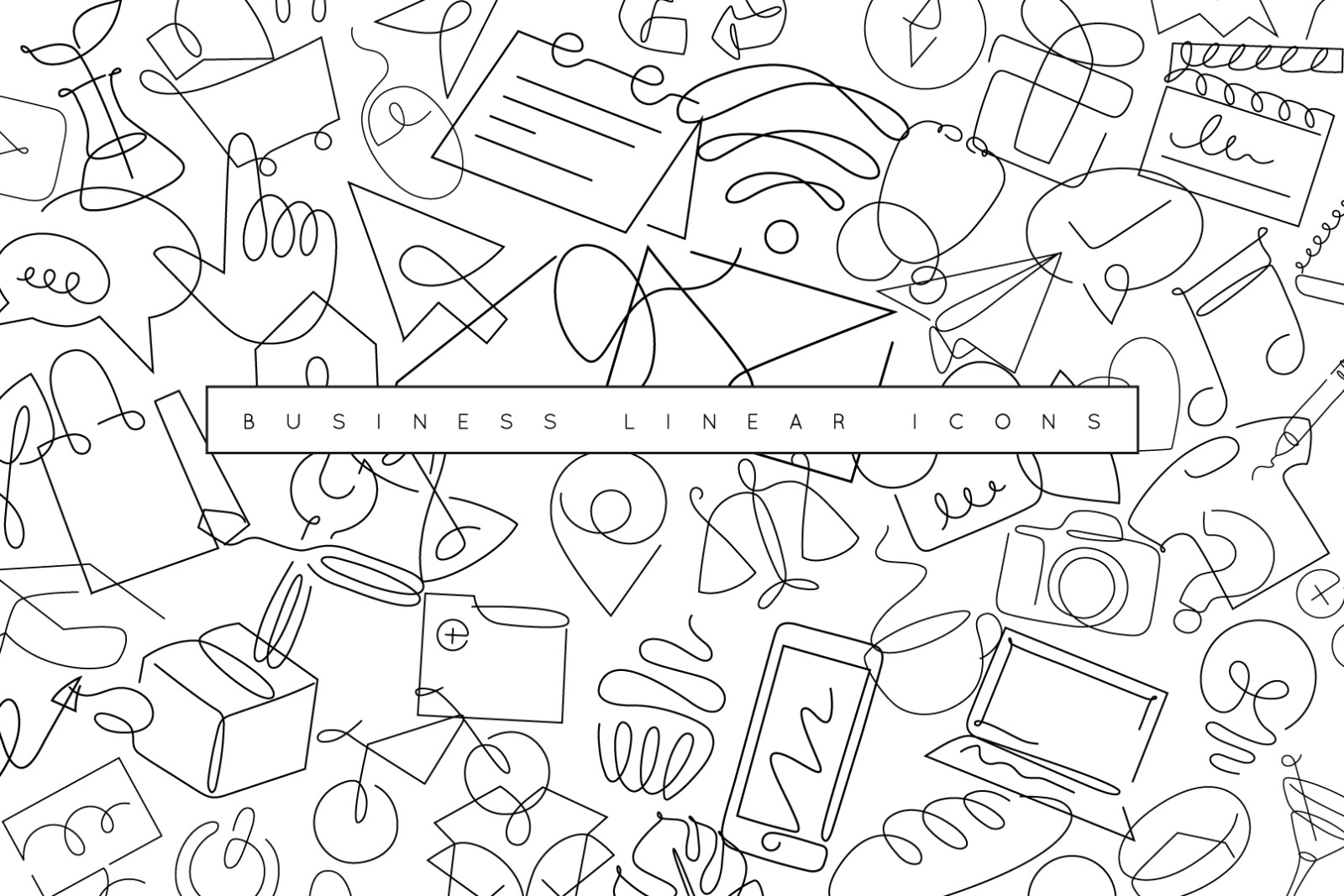 Business Linear Icons Business Linear Icons