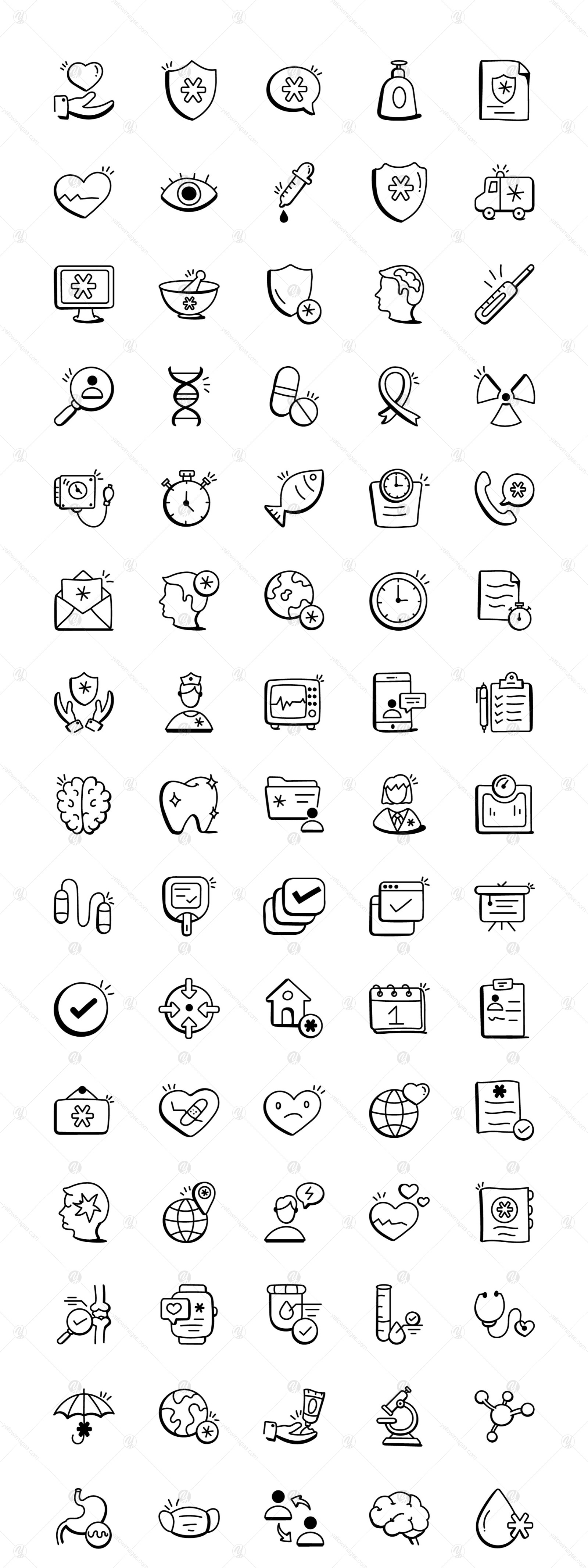 150 Medical and Healthcare Icons 150 Medical and Healthcare Icons