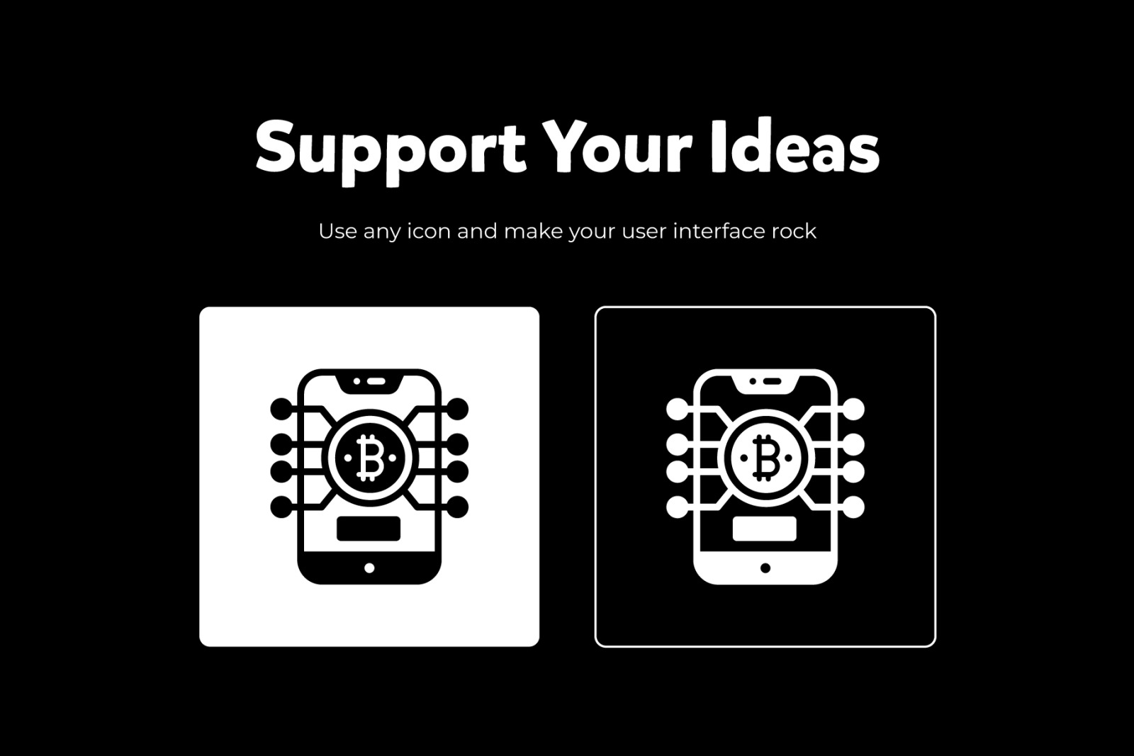Cryptocurrency and Digital Currency Solid Vectors Set Cryptocurrency and Digital Currency Solid Vectors Set