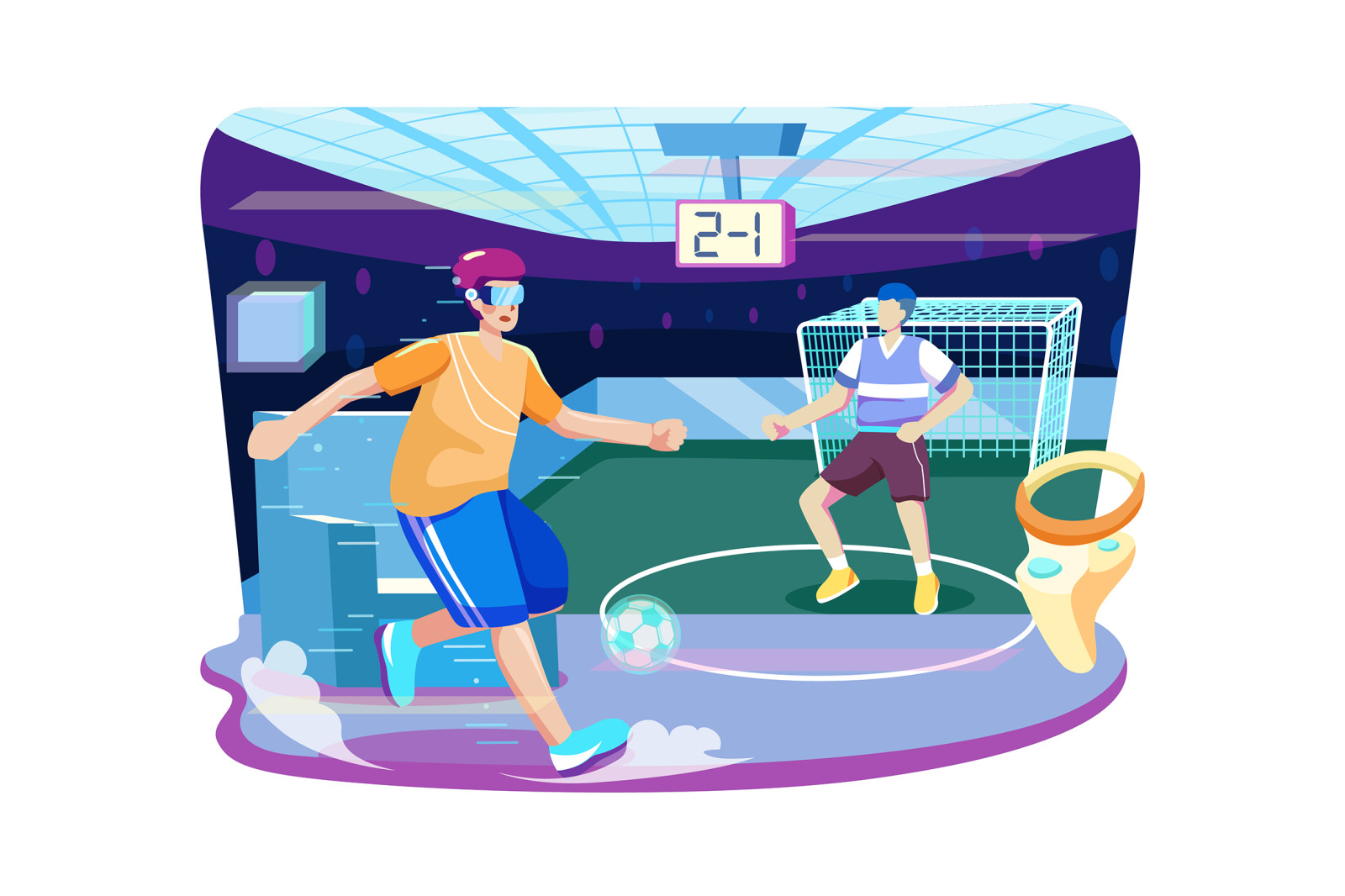 M388_Virtual Reality Illustration Pack M388_Virtual Reality Illustration Pack