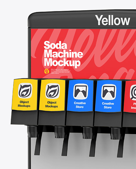 Soda Machine Mockup