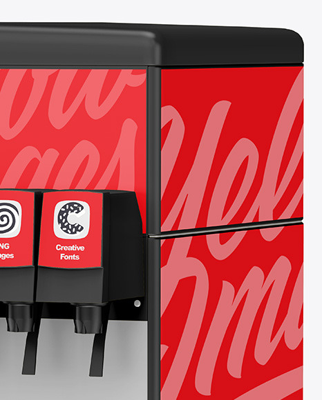 Soda Machine Mockup