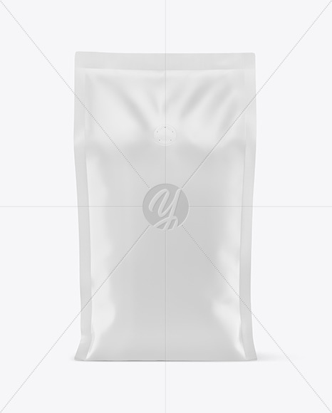 Matte Coffee Bag Mockup