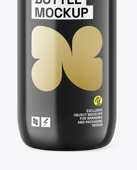 Glossy Bottle Mockup Glossy Bottle Mockup