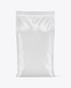 Glossy Coffee Bag Mockup