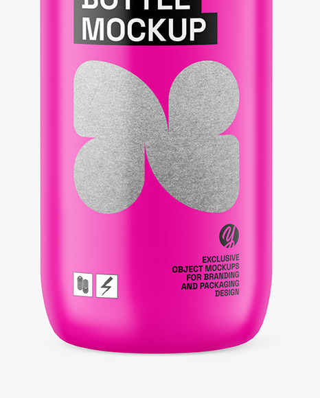 Matte Bottle Mockup Matte Bottle Mockup