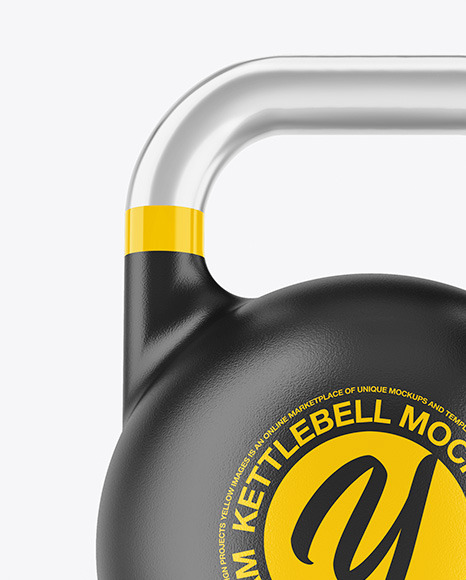 Matte Kettlebell Mockup