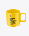 Matte Mug Mockup