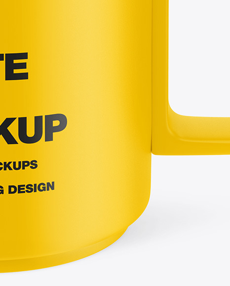 Matte Mug Mockup