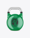 Glossy Kettlebell Mockup Glossy Kettlebell Mockup