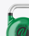 Glossy Kettlebell Mockup Glossy Kettlebell Mockup