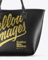 Fashion Leather Shopper Bag Mockup