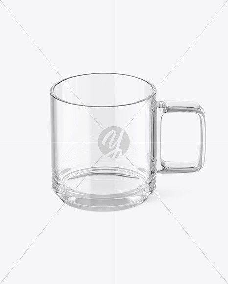 Clear Glass Mug Mockup